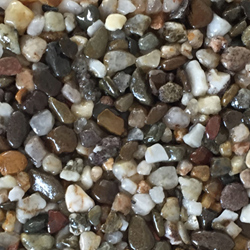 Steinteppich Kies Farbe - Naturkies dunkel 2-4mm Steinteppich Kies Farbe - Naturkies dunkel 2-4mm
