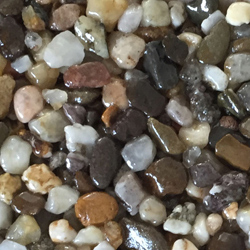 Steinteppich Kies Farbe - Naturkies dunkel 4-8mm Steinteppich Kies Farbe - Naturkies dunkel 4-8mm