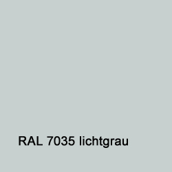 PU-Farbe RAL 7035